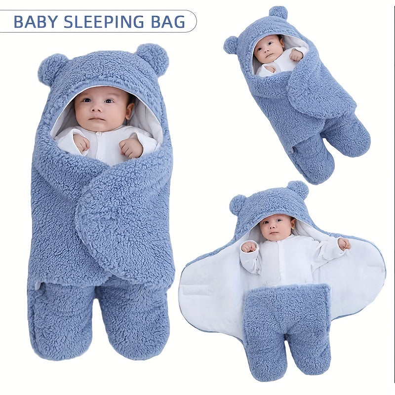 Soft Bear Nap Sleeping Bag for Cozy Baby Comfort