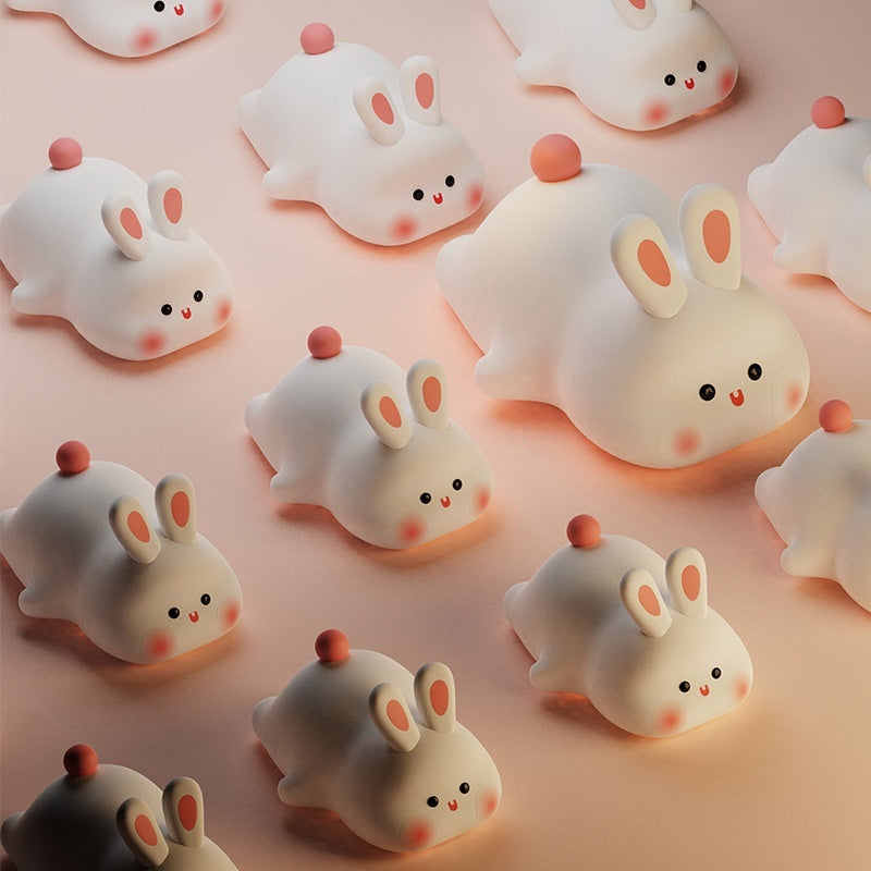 Soft Bunny Night Light for Gentle Bedtime Comfort