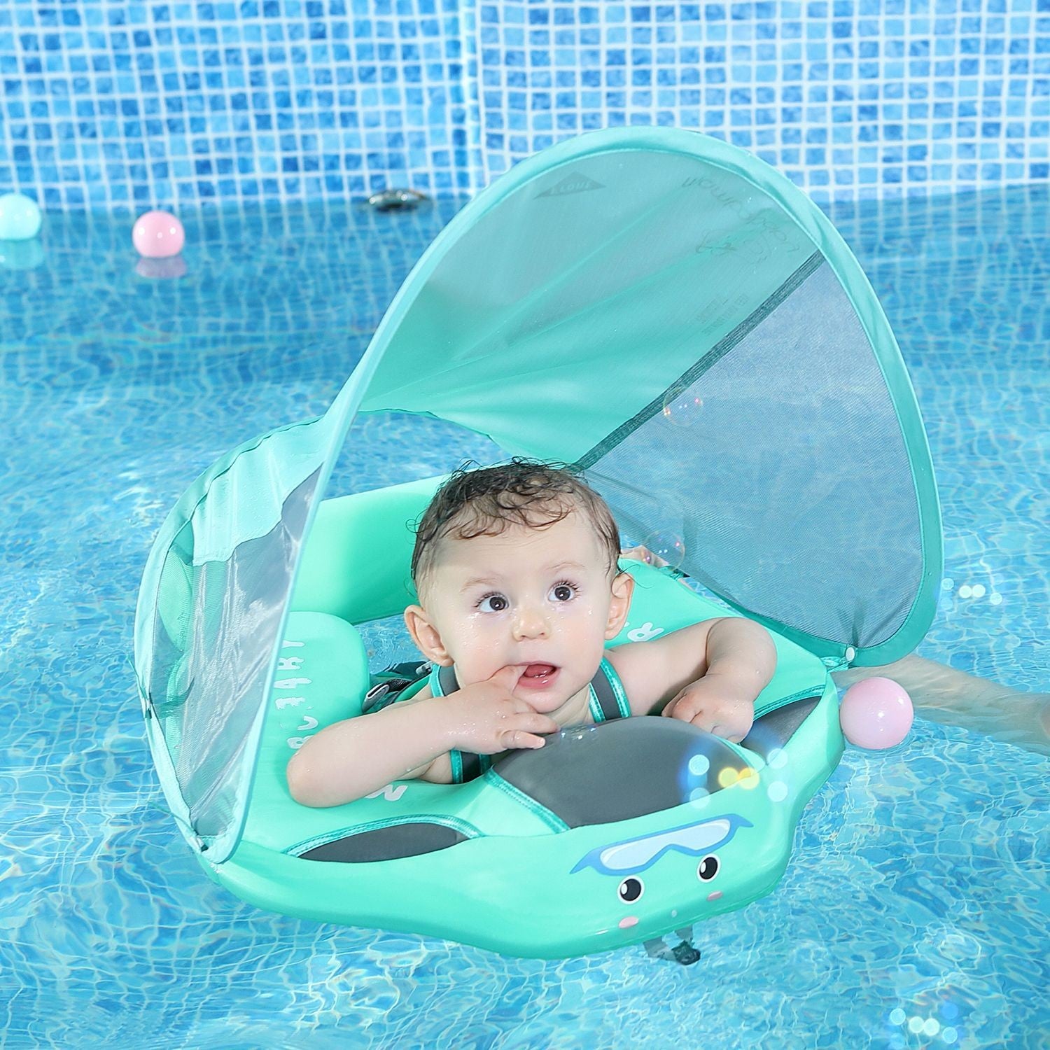 Easy-Fit Baby Swim Collar for Safe Water Fun