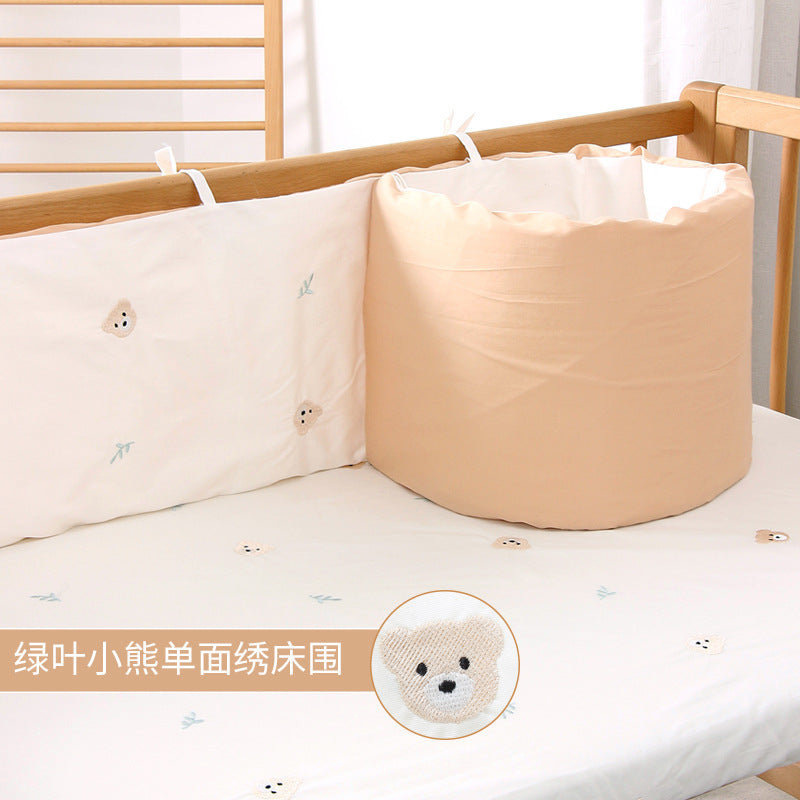 Cozy Crib Bumper for Safe Sleep Spaces