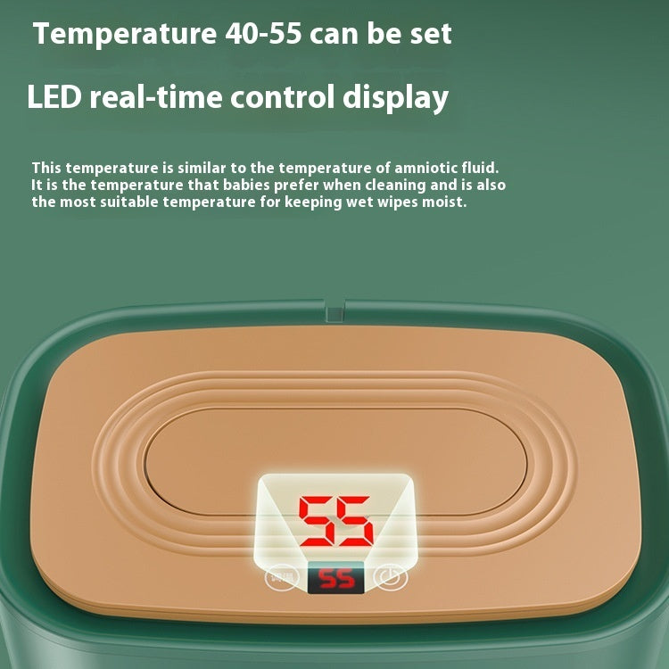Smart Wipes Heater for Easier Changing Time