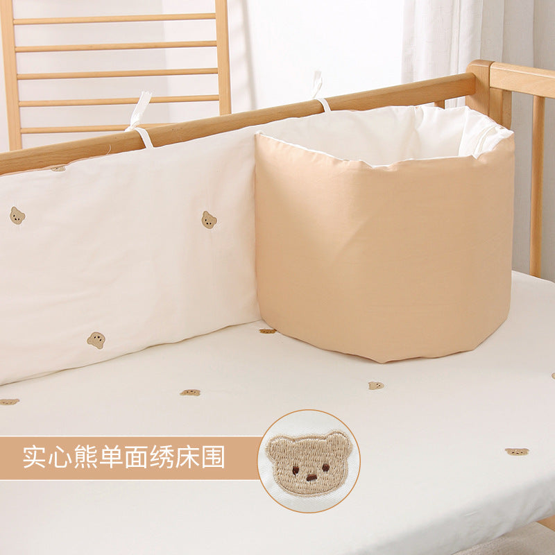 Cozy Crib Bumper for Safe Sleep Spaces