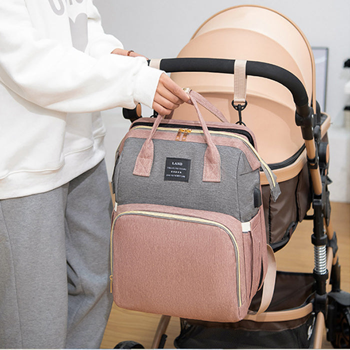 Stylish Mommy Diaper Bag Backpack for Easy Travel and Care