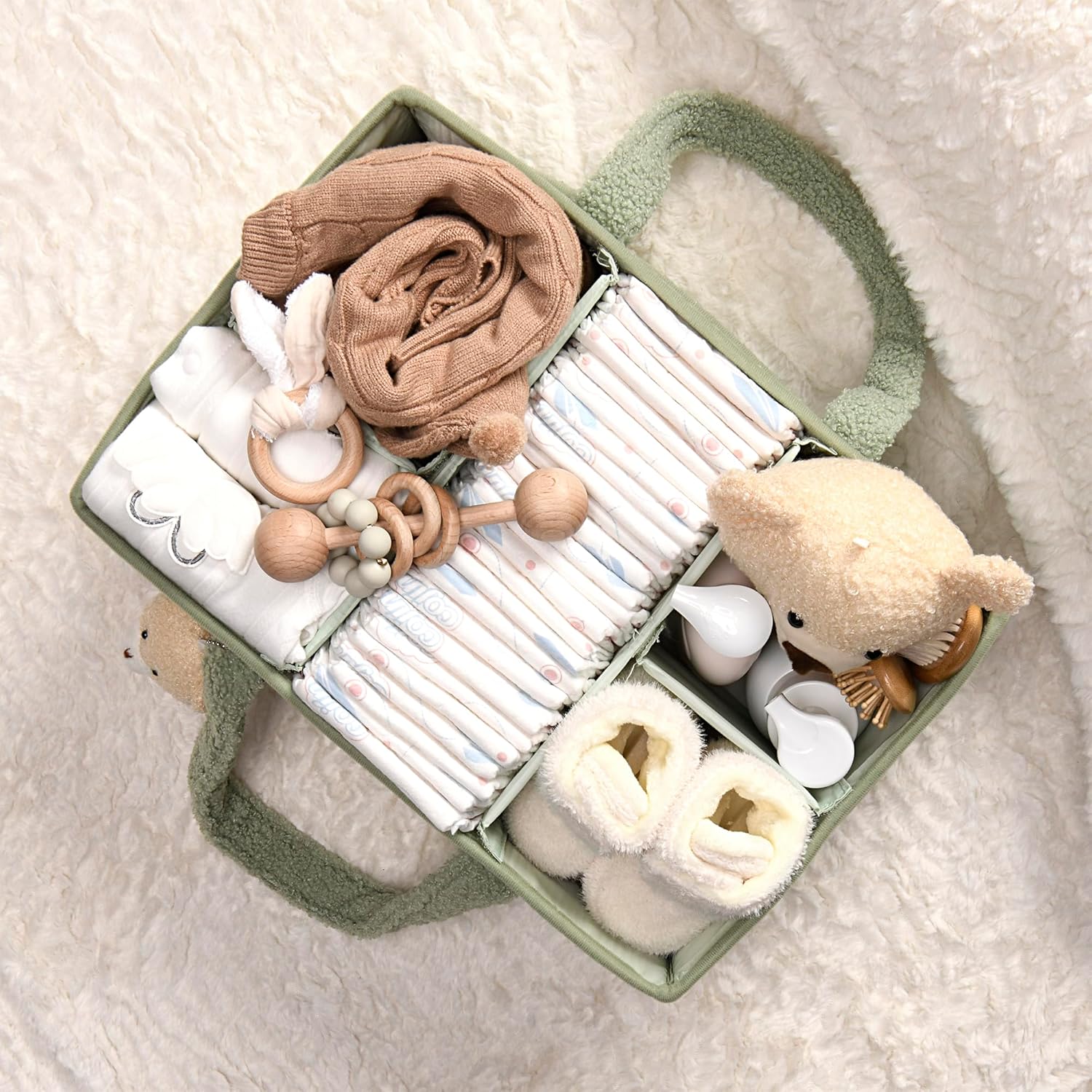 Cute Diaper Caddy for Easy Baby Care